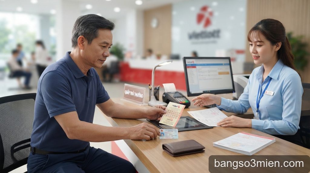 Hướng dẫn chi tiết thủ tục nhận giải thưởng xổ số trên 10 triệu đồng